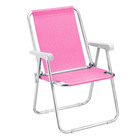 Cadeira De Praia Personalizada Id Grand Beach Rosa | Melhor M